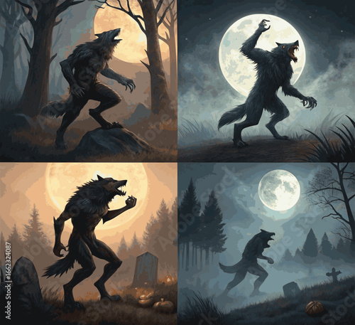 halloween vector illustration