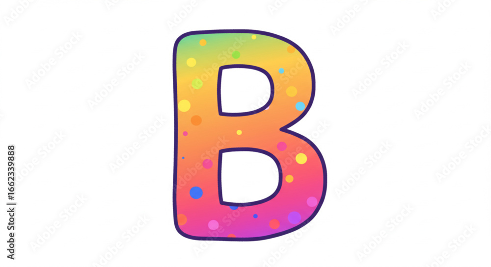Obraz premium Letter B