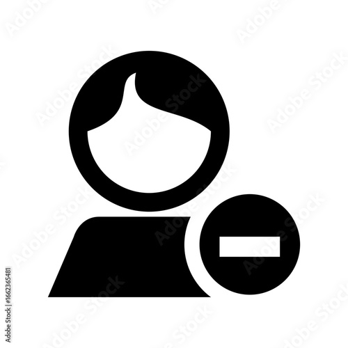 Remove User Icon Symbol