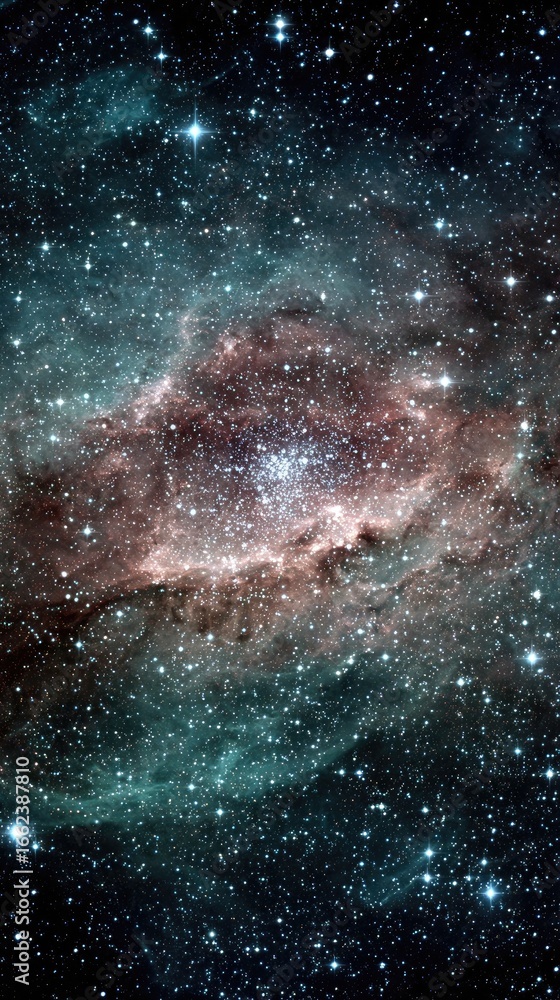 Obraz premium Cosmic Nebula in Deep Space