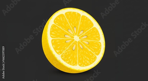 Yellow Citrus Lemon Vector