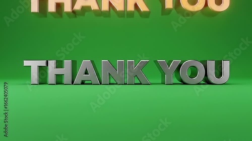 Thank you for 3D text animation with Green Screen motion graphics. Beautiful animated text for Messages, Celebrations, Congratulations, Anniversary and Festivals.