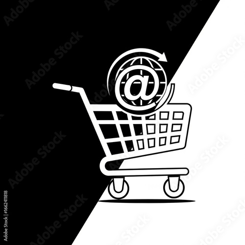 online shopping concept