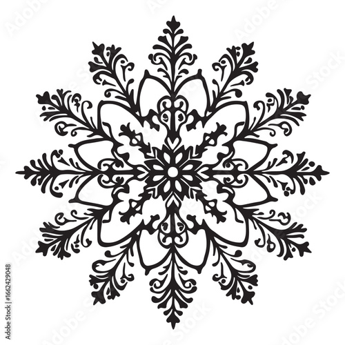 Ornamental luxury mandala pattern