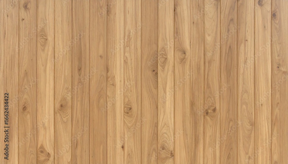 Fototapeta premium Light brown wooden planks. Close-up