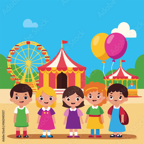 High quality vector illustration of ringmaster commands full attention for creative projects and digital artwork design purposes