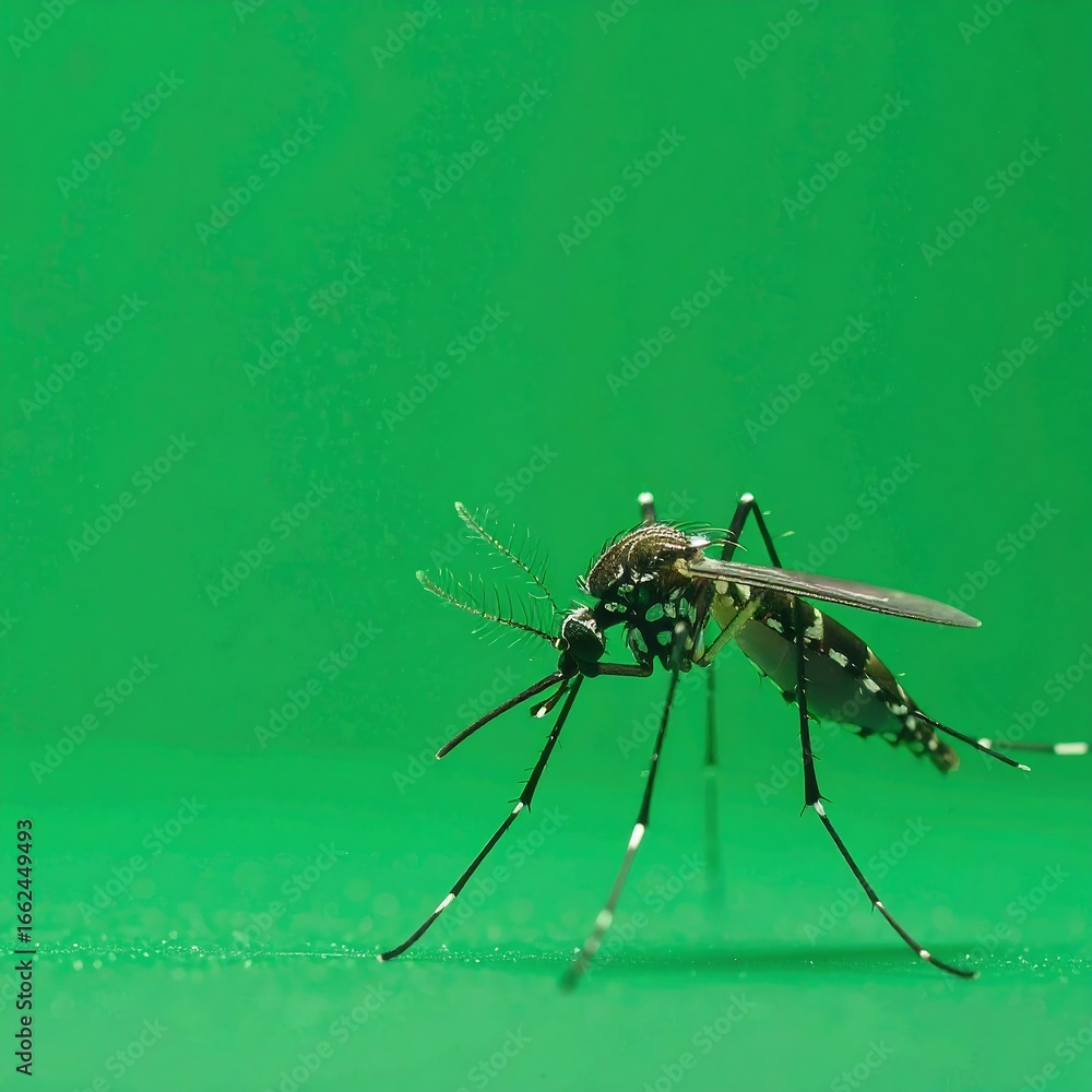 Fototapeta premium Close-up of a mosquito