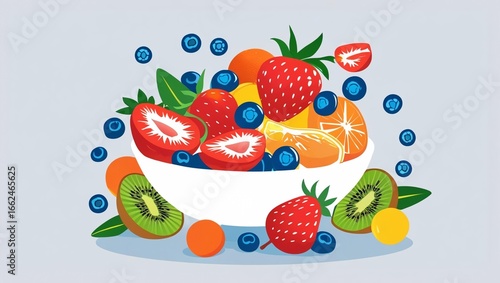 fresh fruit salad