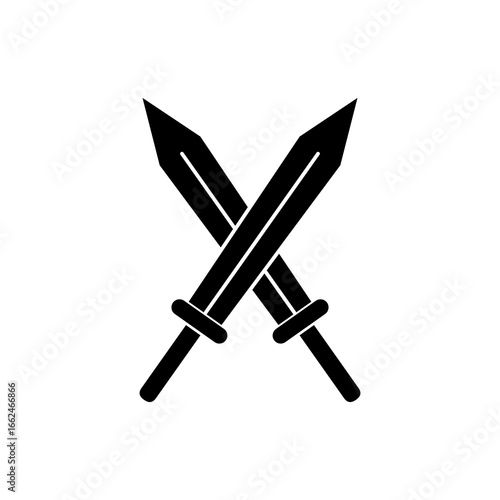 Xifos icon Flat vector flat black simple illustration for web and app..eps