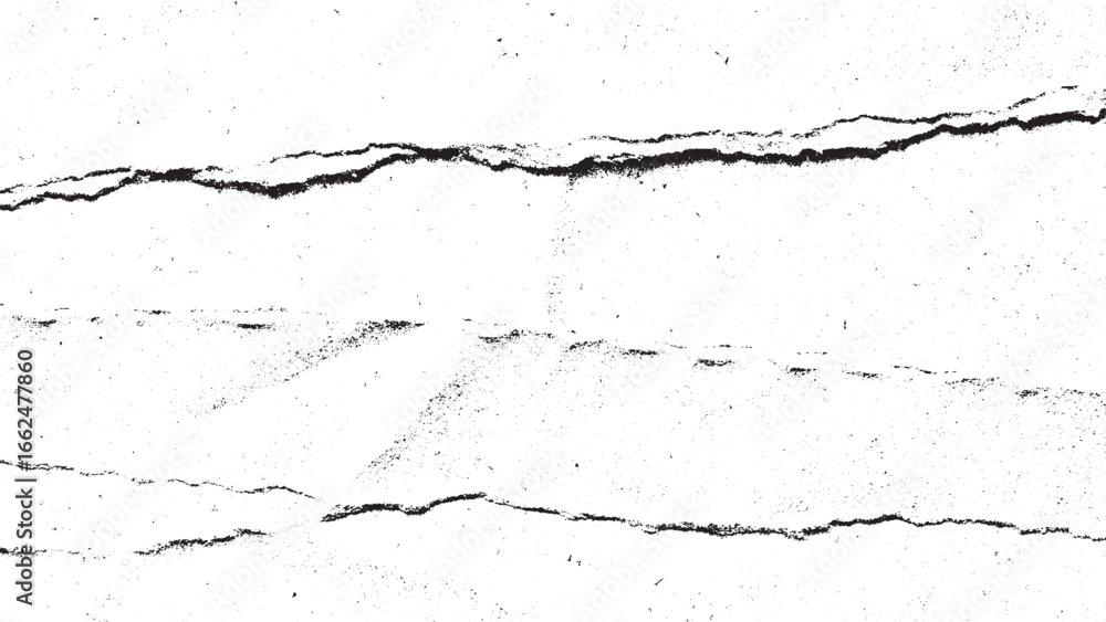 Fototapeta premium Abstract Black White Grunge Crack Texture Background