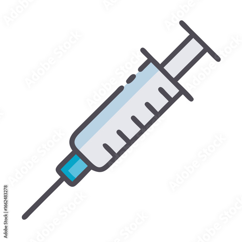 disposable syringe vaccine medical