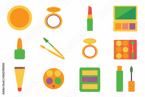 A detailed line art set for pro MUA essentials. Perfect for beauty schools, branding, and portfolio design