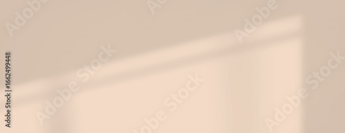 Minimalist beige shadow background, soft beige tones, smooth texture. Background features subtle shadows, creating a calming background effect. Minimal soft shadow background vector