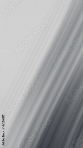 Abstract background with blurred grey and white diagonal lines. Suitable for modern designs and dynamic digital projects needing texture.