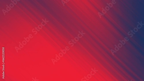 Red and blue gradient abstract lines showing a striking transition from crimson to azure ideal for modern art designs and backgrounds.