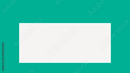 Green frame geometric shape vector