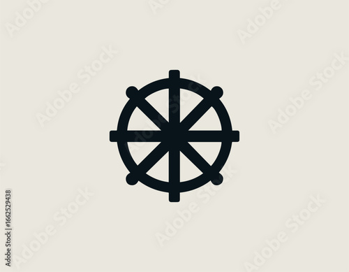 Modern Minimalist Football Rivalry Badge Logo Vector Emblem