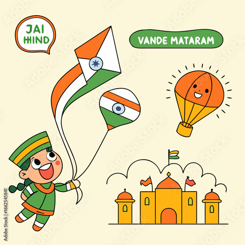 A cheerful and fun cartoon-style pack for social media posts, kids’ greeting cards, and school event flyers with a vibrant and youthful look