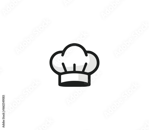 Chef hat illustration icon