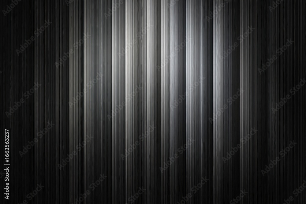 Obraz premium Dark gray vertical stripes with light gray highlights