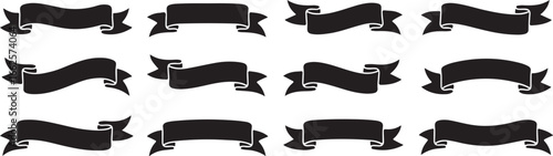 Ribbon Banner SVG Vecto