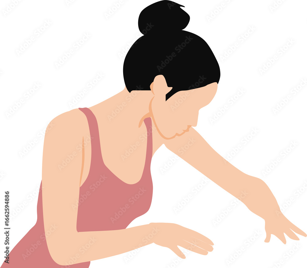 Fototapeta premium エステのイラスト