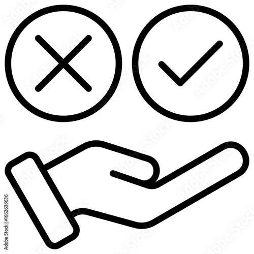 Ethics Outline Icon