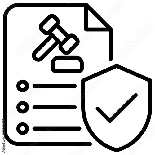 Regulation Outline Icon