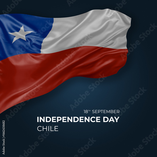 Free Download Chile independence day greetings card - GFXLoad