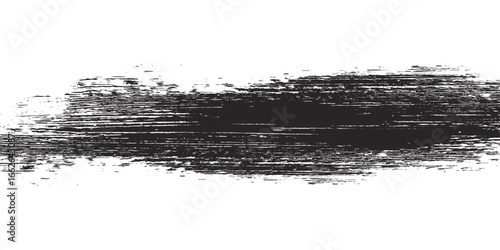 Vector illustration. Background for text. Isolated grunge traces banners set. Black paint. Brush ink stroke. Element for design poster, cover, invitation, gift card, flyer, social media