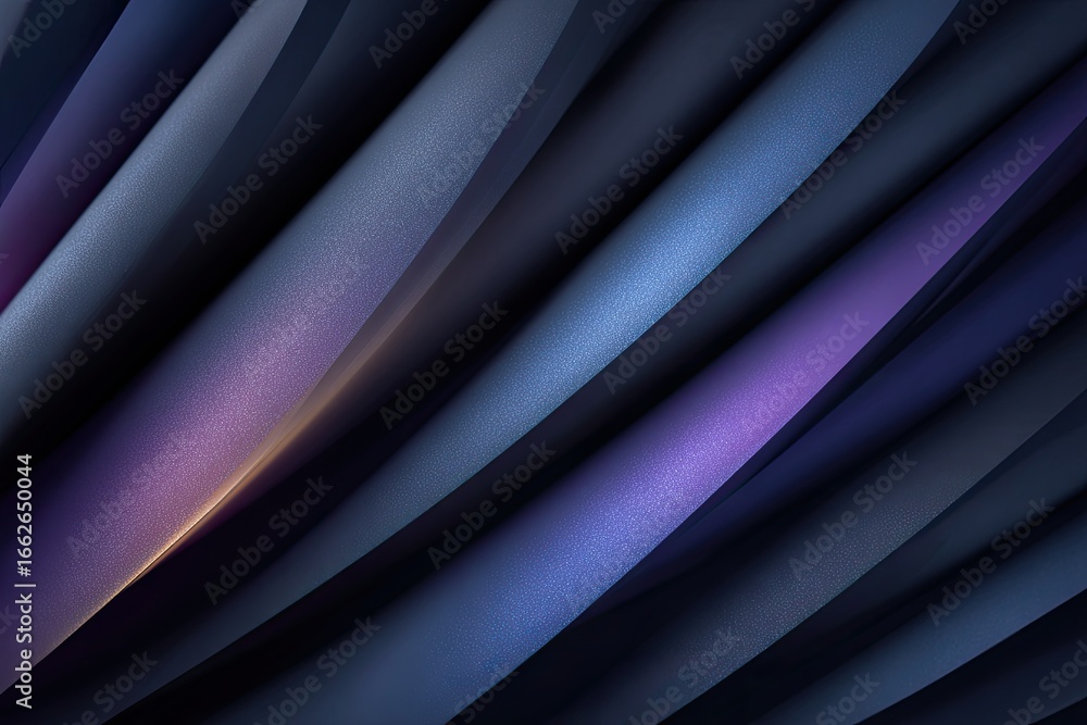 Obraz premium Dark, layered, diagonal stripes with subtle color variations