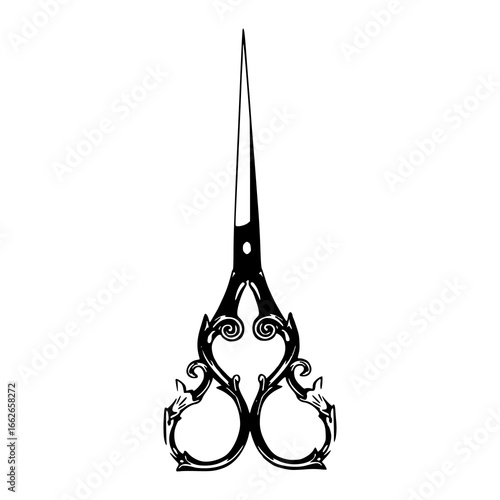 vintage ornate scissors