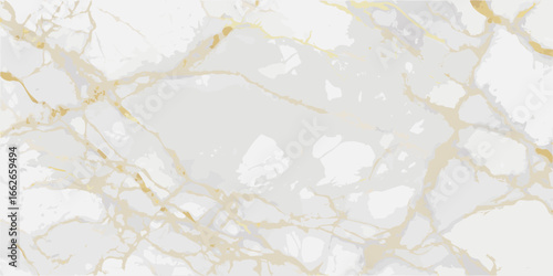 Elegant White Marble with Subtle Gold Inclusions texture