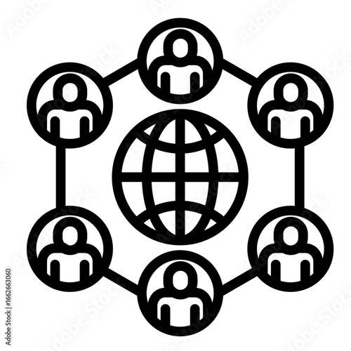 Sociology  Icon Element For Design
