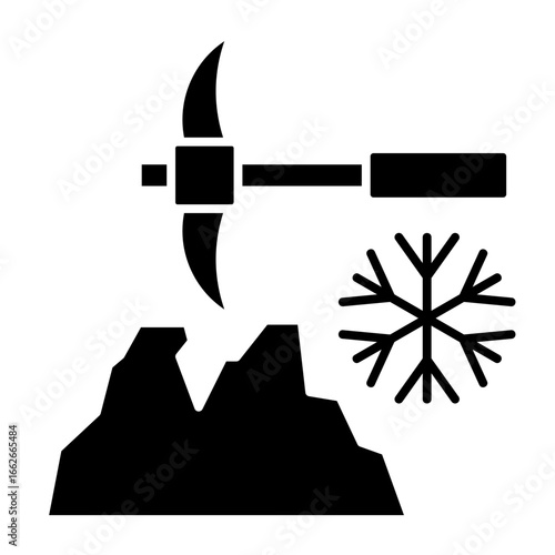 Ice Breaker  Icon Element For Design