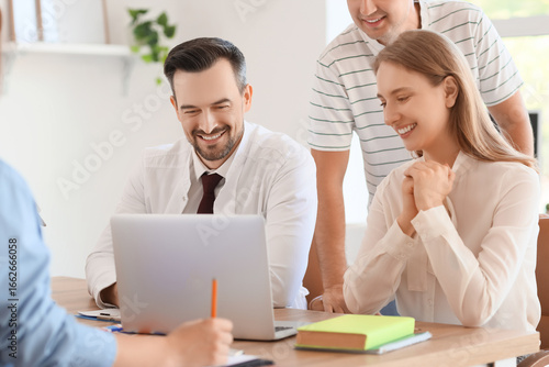 Group of teachers working w...