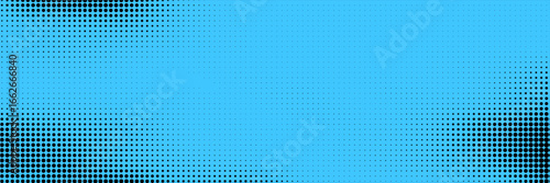 Grunge halftone gradient background. Faded dotted grit noise texture. Black and white rasterized sand wallpaper. Retro pixelated bitmap backdrop.