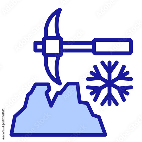 Ice Breaker  Icon Element For Design