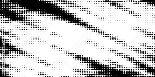 Dot white gray wave light technology texture background. modern halftones