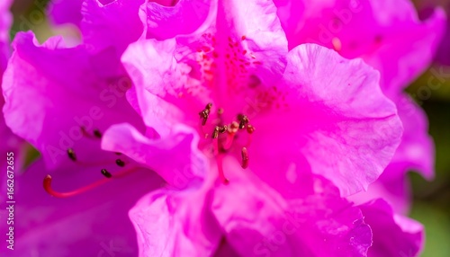 Close-up of vibrant pink flower