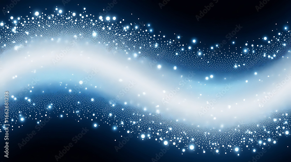 Obraz premium blue christmas background