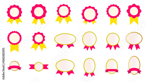 バッジのアイコンまとめ