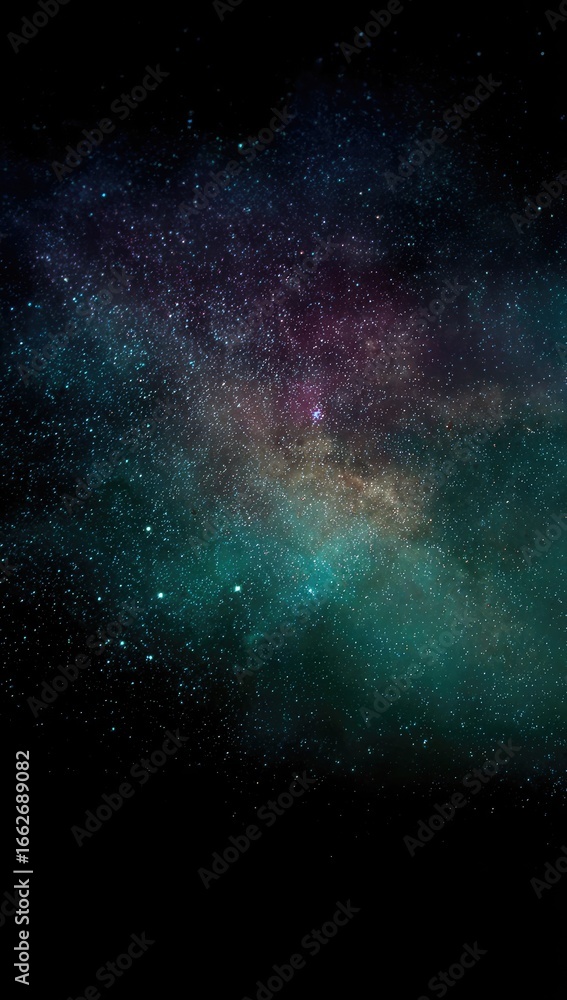 Obraz premium Abstract Cosmic Dreamscape