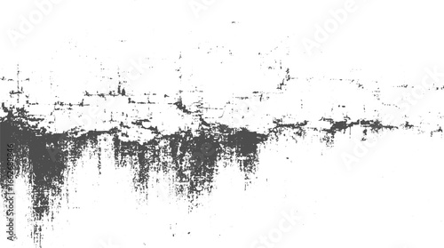 Abstract Grunge Ink Splatter Texture Overlay halftone abstract pattern. Isolated noise, and subtle hatching effect vector design on transparent background 
