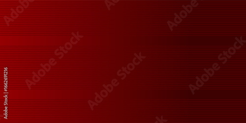 Red line with white architecture futuristic background minimal concept vector illustration subtle design.
