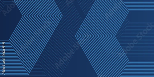Red line with white architecture futuristic background minimal concept vector illustration subtle design.