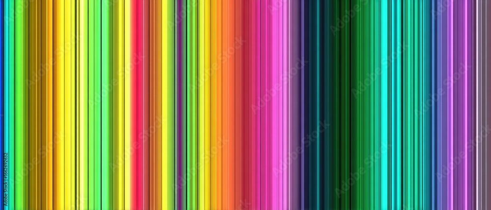 Obraz premium Vertical rainbow stripes