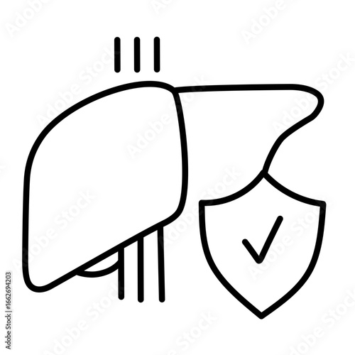 Hepatologist icon vector