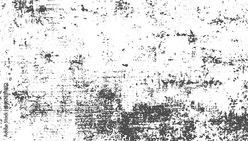 Wallpaper Mural grunge dust noise Black and white scratched grunge isolated on background, old film effect. Distressed vector illustration Urban Scratch Distressed Texture Vector Overlay on Transparent Background Torontodigital.ca