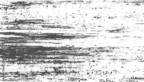Rough Abstract Texture Vector – Distressed Black and White Overlay Effect on Isolated Background